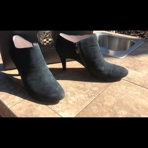 Navy Suede Vince Camuto Booties
